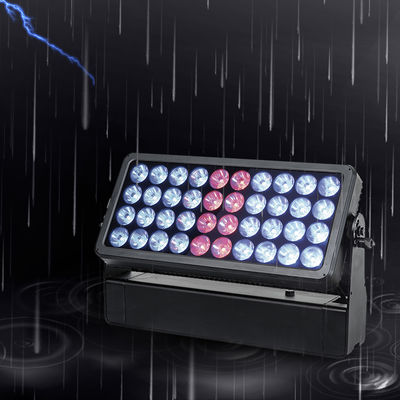 ウォールウォッシャーライト 40x10W RGBW 4-in-1 防水フラッドライト シティステージパーク アルミニウムウォッシュ LED照明