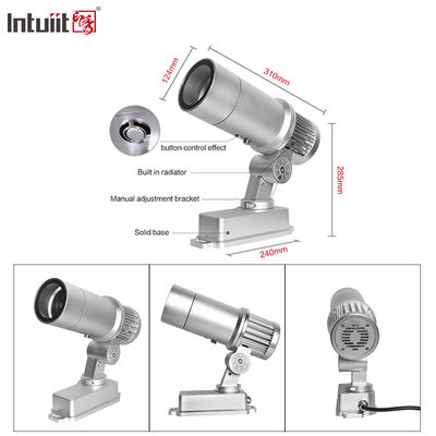 60W 屋外ゴボプロジェクションライト 広告サインライト 防水回転 LED サインプロジェクター パターン ドアロゴ スポットライト