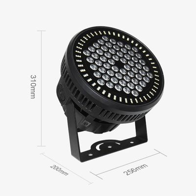 60x12W RGBW 4in1 LEDパーライト DJステージ ウェディングパーティー DJディスコ LEDウォッシュ