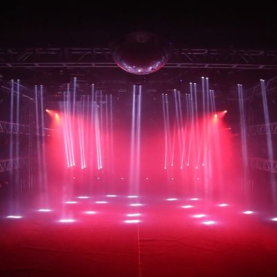DJパーティーライト 37*10W RGBW クワッド 4 in 1 LED ムービングヘッドウォッシュズーム