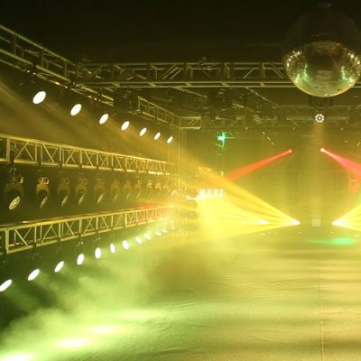 DJパーティーライト 37*10W RGBW クワッド 4 in 1 LED ムービングヘッドウォッシュズーム
