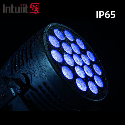 アウトドアIP65防水LEDパールライト 18x20W RGBWA UV 6in1 プロフェッショナルステージウォッシュ照明 DMX DJ イベントのための缶 スタジアムクラブ