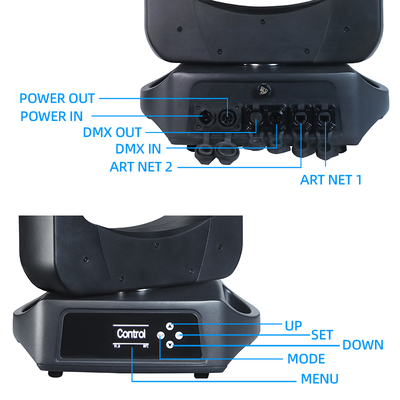 IP66 ビーム 200w Dmx512 LED ビーム ムービングヘッド ステージ照明 ナイトクラブ DJ イベント用