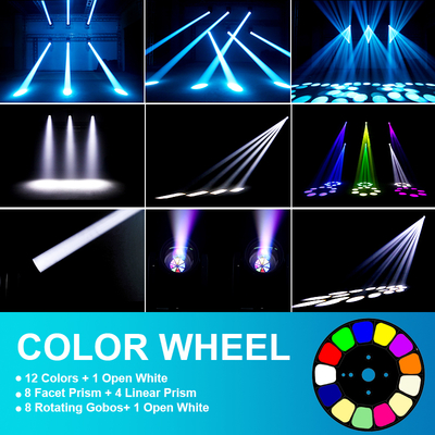 IP66 ビーム 200w Dmx512 LED ビーム ムービングヘッド ステージ照明 ナイトクラブ DJ イベント用