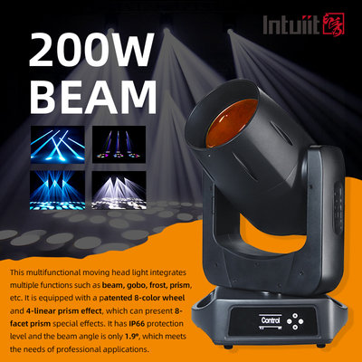 200W LED Moving Head Ip66 Outdoor Beam Waterproof Dj Event Concert Moving Head Stage Light