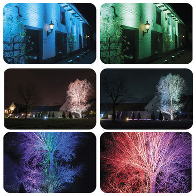 400W RGBW 4in1 防水 LED 洗濯灯 都市色 洗濯灯 移動式ヘッドステージ 屋外用