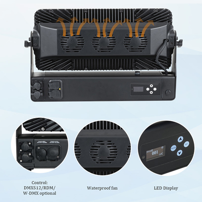 IP65 40x10W RGBW LED シティステージライト 屋外ビルディングプロジェクションフラッド 建築照明