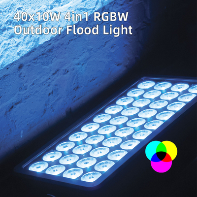 IP65 40x10W RGBW LED シティステージライト 屋外ビルディングプロジェクションフラッド 建築照明