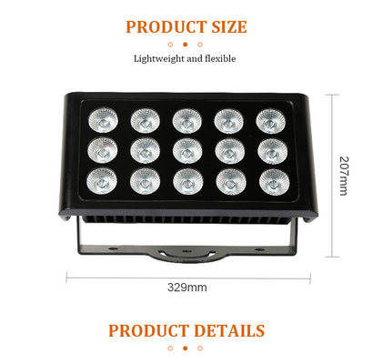 パーティーイベント用RGBW屋外IP65防水80W LEDシティカラーウォールウォッシャーライト