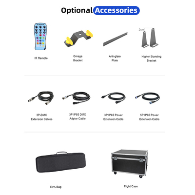 LED 24*2W ステージ照明 DMX512 RGBW LEDライト バー 線形 ディスコステージクラブ 結婚式 音声アクティベーション LED ウォールウォッシャーライト