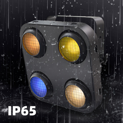 4X90W 4 アイ・LED コブ・ブラインドライト アンバー ホットホワイト 2In1 Ip65 防水 LEDステージライト