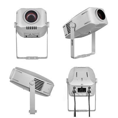 200W アウトドアゴボプロジェクション 防水 IP65 DMX LED ロゴプロジェクター 建物用ライト