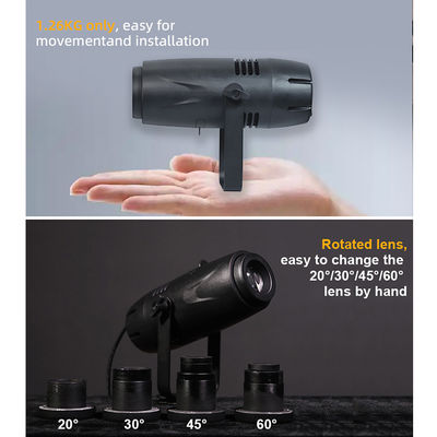 40W LED 室内建築広告プロジェクター ランプ 壁掛け LED ゴボプロジェクター パイロットロゴ