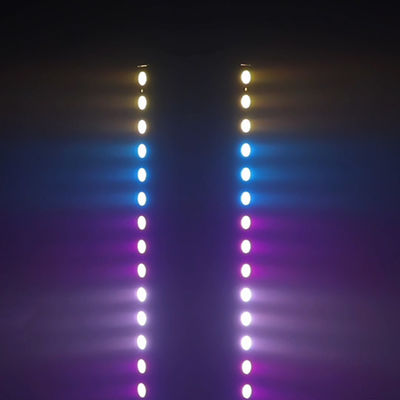 12*2W 4-in-1 IP65 LED ウォッシュバー バッテリー駆動 RGBW プロジェクションライト ビームエフェクト