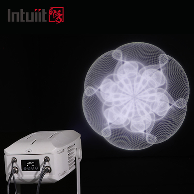 400W RGBW LED カスタムロゴ ゴーボプロジェクターライト IP65 防水 回転式 LED ロゴプロジェクターライト 屋外用