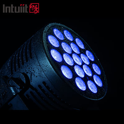 IP65 18x20w RGBAW UV LED Par アップライト 防水 LED Par ライト