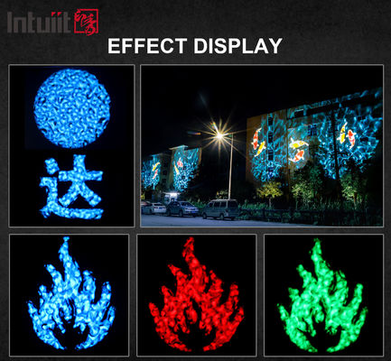 400W アウトドア IP65 LED ロゴ ゴボ プロジェクター 広告用 ライト 水波効果 天候耐性