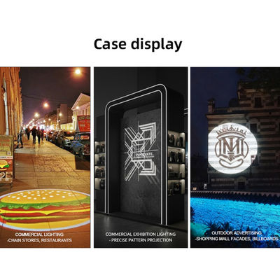 Custom 60w IP65 Waterproof Outdoor Door Projection Iamp Led Advertising Light Logo Gobo Projector