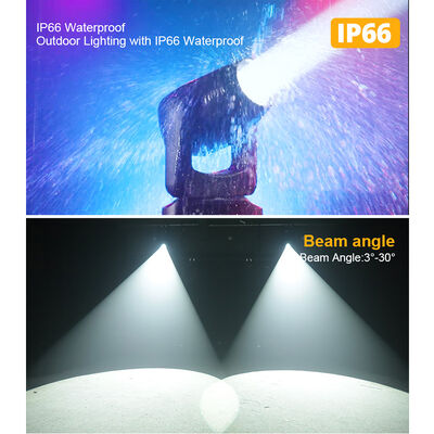 LED IP66 CMY 280W BSW ビームスポットウォッシュ イベントステージライト LED 移動ヘッドライト
