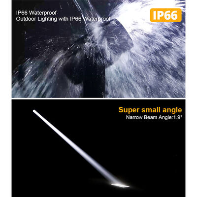 200W LEDビーム移動ヘッド DMX Gobo IP66 8 面プリズム +4 線形プリズム DJステージ移動ヘッドライト