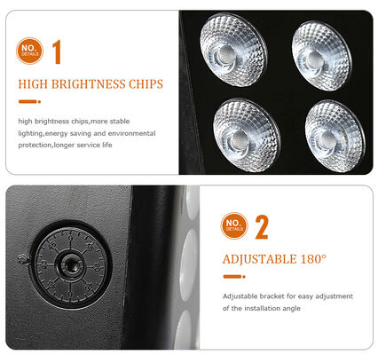 屋外 6x5W RGBW 4in1 LED 洪水照明 IP65 防水 DMX512 建築洗浄光 建物庭の玄関用壁洗浄機