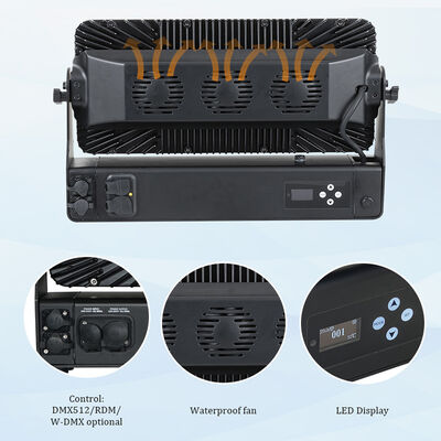 400W RGBW 4-in-1 IP65 アウトドアLED線形壁洗浄機 建築,橋,大規模な建築照明のための高性能DMX512洗浄光