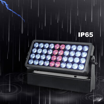 400W RGBW 4-in-1 IP65 アウトドアLED線形壁洗浄機 建築,橋,大規模な建築照明のための高性能DMX512洗浄光