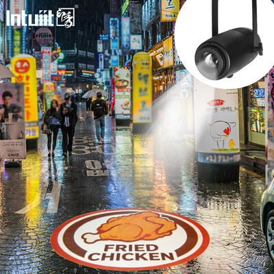 カスタマイズされた広告看板 60W 静的サインプロジェクター、LED広告、防水屋外プロジェクターサイン