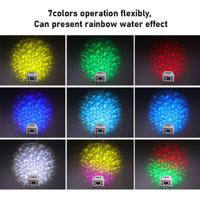屋外用IP65ウォーターウェーブエフェクトプロジェクター | RGBW LED、60W～400Wオプション、DMX512、ファサード・ガーデン用ムービングリップルライト