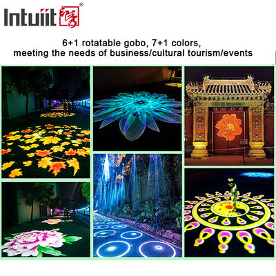 カスタマイズ可能な400Wゴボプロジェクター IP65防水カスタムロゴランプ LED広告ライト