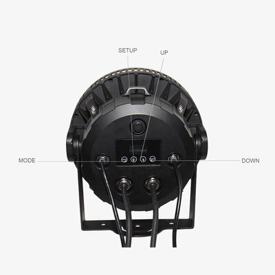 60*12W RGBW 4in1 IP65 屋外用LED PAR缶 アップライトセット DMX512 ステージウォッシュライト 結婚式 イベント ビルファサード用