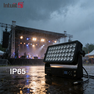 IP65 高出力屋外ステージ照明 40X10W RGBW 4in1 LED ウォールウォッシャー アルミニウム DJ ディスコ DMX コントロール