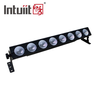 8*15W RGB LEDステージライト バー DJストローブパーティーライト バー3イン1 ウォールウォッシャー ライト インドア DMX コントロール オートプレイ 教会 クリスマス 結婚式ダンス