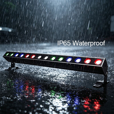 IP65 14*10W RGBW 4in1 LEDウォールウォッシャーバーライト プロジェクションライト 屋外リニア DMX512