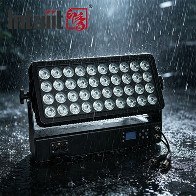プロ 400W LED 屋外ステージライト RGBW 4in1 40x10W IP65 洪水ライト DMX512 コンサートイベントフェスティバルショーのための洗濯ライト