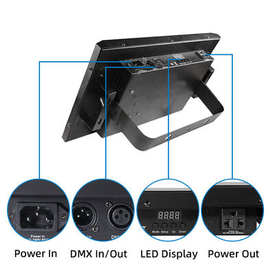 36W RGB COB LED ストローブライト 音源 DMX512 閃光 ステージ照明 DJ ディスコパーティ ハロウィンクラブ