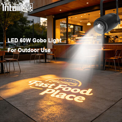 60 ワット高精細 Led ロゴプロジェクターライト屋外 IP65 防水ゴボプロジェクター Led 広告ライト
