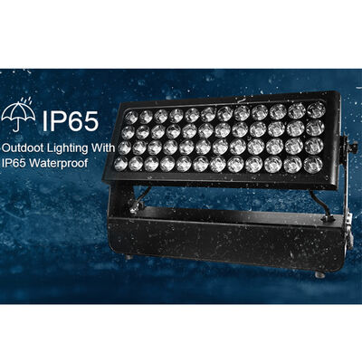 プロ 屋外 IP65 防水 1500W RGBW 4イン1 LED ウォールウォッシャー 投光灯 建築用 都市景観照明