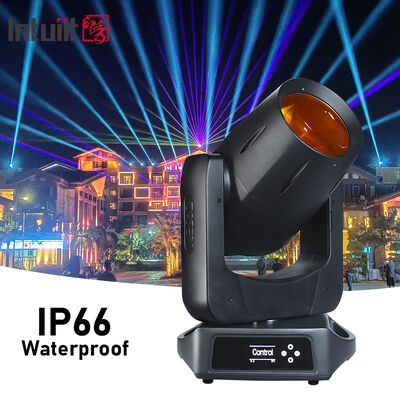 IP66 防水 100W CMY レーザー 動く頭光 超狭い 0.8 度 線束角度 屋外ステージ照明 DMX512
