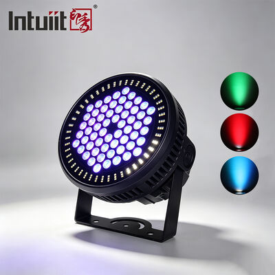 60*12W RGBW 4in1 IP65 屋外用LED PAR缶 アップライトセット DMX512 ステージウォッシュライト 結婚式 イベント ビルファサード用