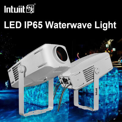 屋外用IP65ウォーターウェーブエフェクトプロジェクター | RGBW LED、60W～400Wオプション、DMX512、ファサード・ガーデン用ムービングリップルライト