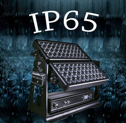 Ip65は段階ライトを防水するテーマ パークのための1台の導かれた洪水ライト壁の洗濯機に付き400w Rgbw 4台を導いた
