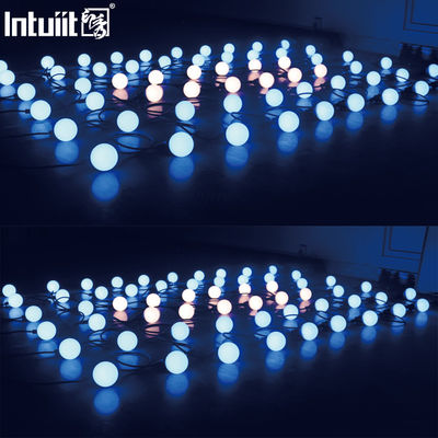 ビストロ装飾 LED ストリングライト 15m 20 ピクセル電球 ホリデーウェディングパーティー クリスマスライト