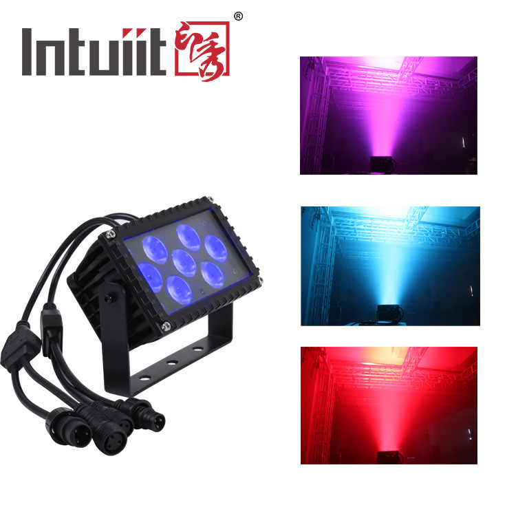 7x3W IP66 屋外 LED 洪水灯 LED 屋外 25 度 角度 建築 投影 投光 玄関 灯