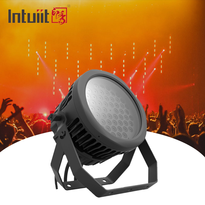 54 LED パールライト IP65 防水 評価 屋外 54*3w RGBW 4in1 ステージライト DMX512