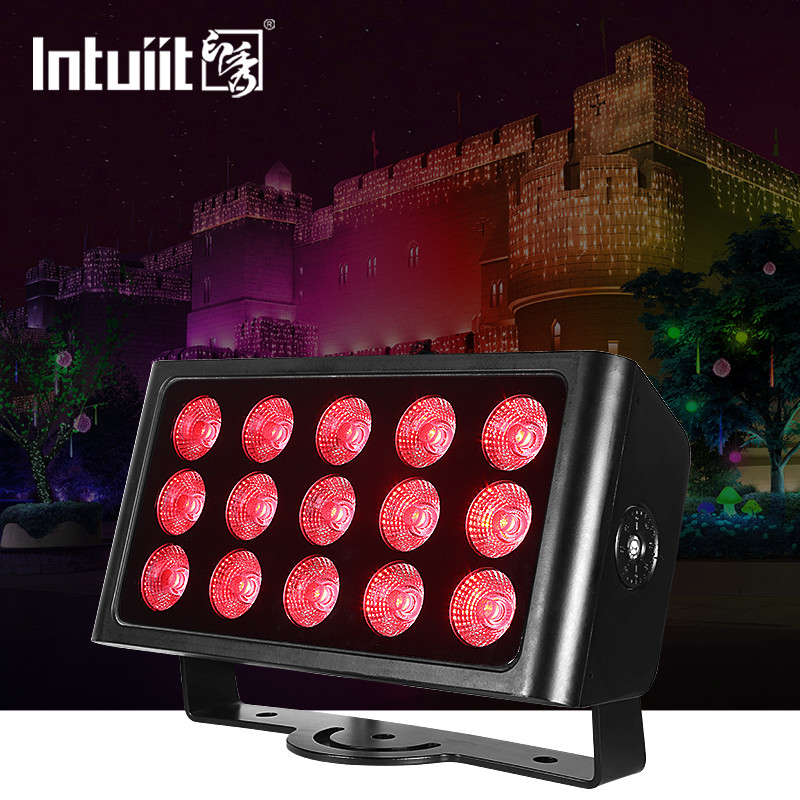 屋外洪水照明 80W 防水 15pcs 4in1 Rgbw LED 都市色洗濯灯