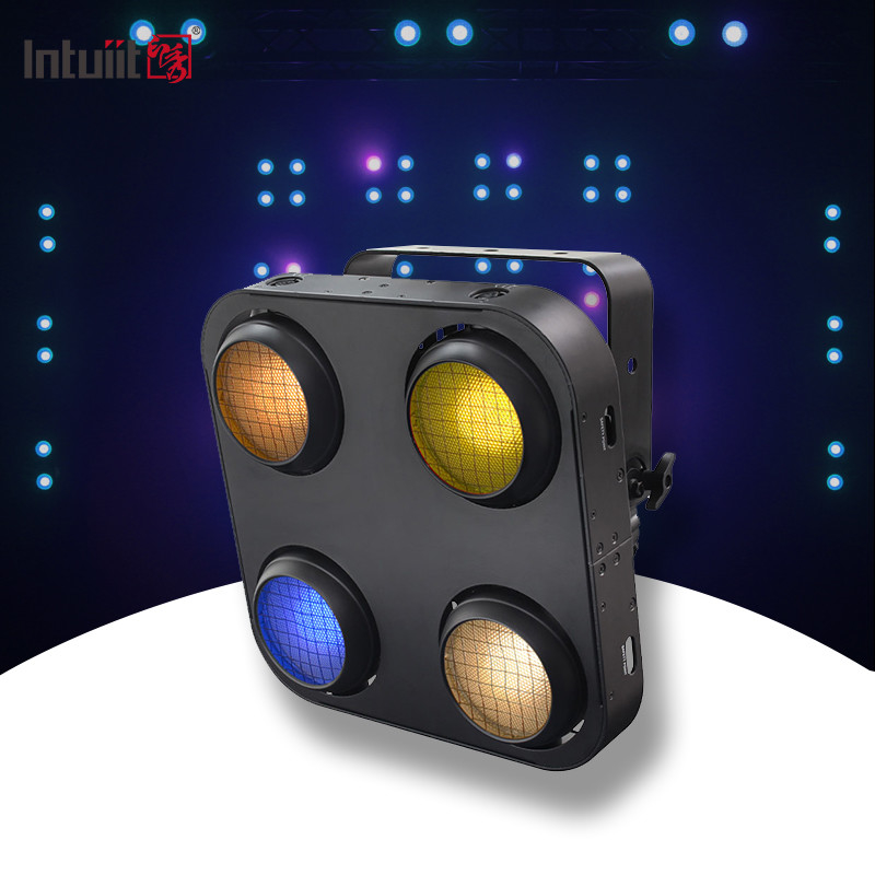 ステージ照明 工場 コブ パールライト プロフェッショナル 4x90W オーディエンス マトリックス COB LED ブラインド フェイスライト