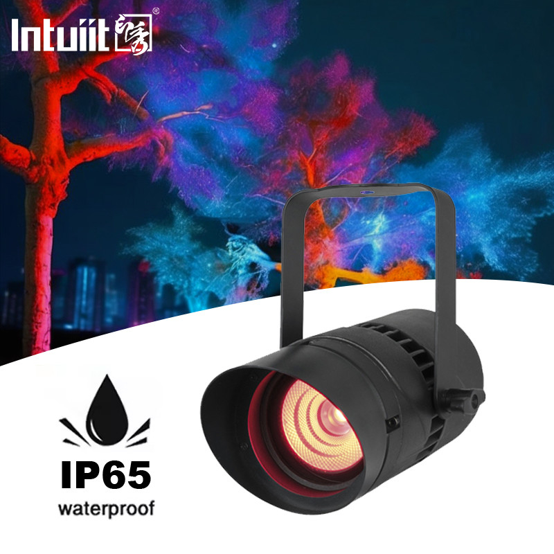 15w 4in1 COB 木のスポットライト 屋外 IP65 防水 RGBW LED 芝生ライト 色とりどりの庭園風景灯