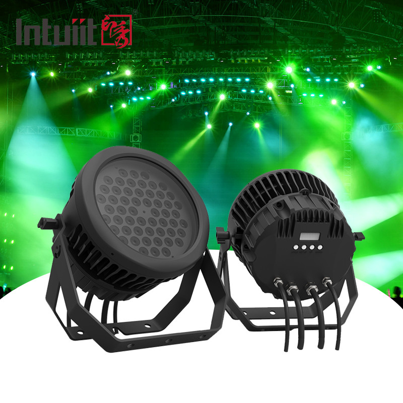 屋外 54*3w RGBW ステージ パルライト IP65 防水 コンサート 結婚式 54 パルカン ステージ Dmx LEDライト