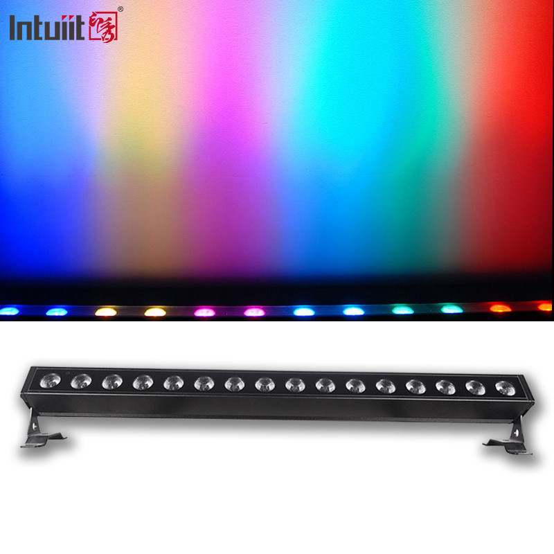 アルミホーシング 防水 ip65 屋外照明 16*5w dmx512 rgbw led 壁洗浄機